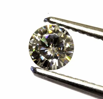 GIA Certified Loose .30ct Synthetic Diamond Moissanite 4.55 X 4.57 X 2.6mm Round • $164.98