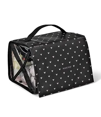 Mary Kay Travel Roll Up Bag Organizer~hearts~hanging~w/ 4 Removable ~ • $30