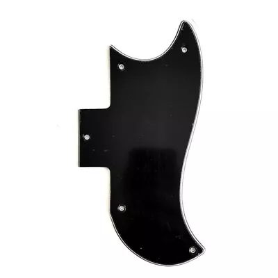 Pickguard Black Half Face 3 Ply For Gibson Sg 1961-1970 • $38.65