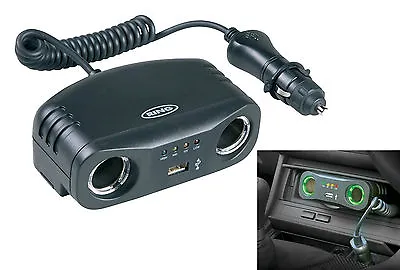 Ring Twin 12v 8 Amp Car Multisocket With USB Charging Cigarette Socket RMS7 • $18.07
