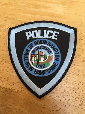 £7 • Buy USA North Hampton New Hampshire Sew On Police Badge Vintage