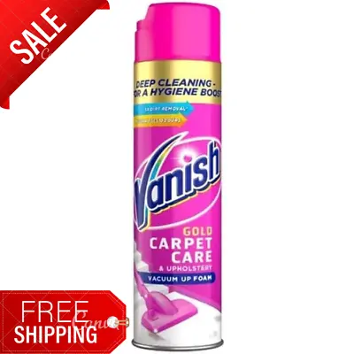 £5.74 • Buy Vanish Carpet Cleaner + Upholstery, Gold Power Foam Shampoo, Large Area Cleanin