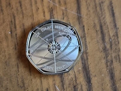 £5 • Buy 2017 BU 50p Fifty Pence Coin - Sir Isaac Newton