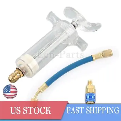 Auto 1Oz-R134A/R12/R22 A/C Air-Conditioning Oil Injector Dye Injection-Tool US • $17.85