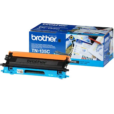 £152.47 • Buy Original Brother TN-135C High Capacity Cyan Toner Cartridge (TN135C)
