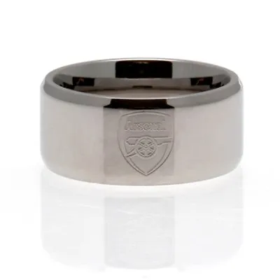 £21.99 • Buy Arsenal FC Stainless Steel Band Ring In 3 Sizes Official Merchandise