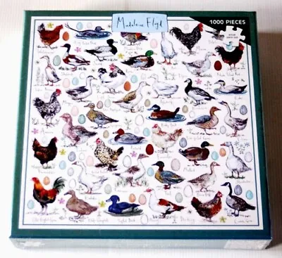 Madeleine Floyd 2014  - Chickens Ducks & Geese 1000 Piece Jigsaw - New • £23.99