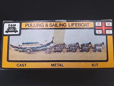 Vintage D&M Cast Metal Kit No. LB5 - R.N.L.I. Pulling & Sailing Lifeboat. • £38.50