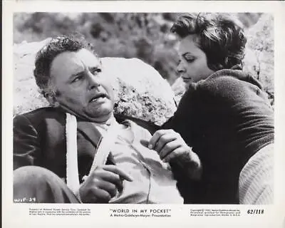 Rod Steiger Nadja Tiller In The World In My Pocket 1961 Movie Photo 32588 • $4.50