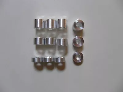 12 Steel Bolt Spacers 3/4  Od X 3/8  Id • $11.25