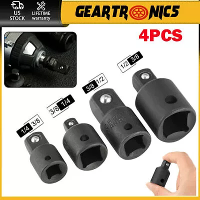 4PCS/Set 3/8  To 1/4  1/2 Inch Drive Ratchet SOCKET ADAPTER REDUCER Air Impact • $4.99