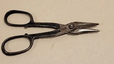 Vintage  CRESCENT Tool Co Metal Shears Tin Snips Scissors T47 Jamestown NY USA • $14.95