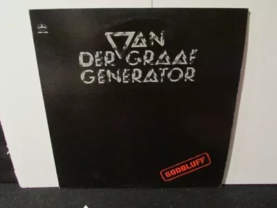 VAN DER GRAAF GENERATOR Godbluff 1976 VINYL LP Mercury 1069 W Lyric Insert PROG • $35