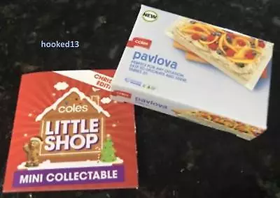 Coles Little Shop Mini Xmas Collectable Pavlova • £2.56