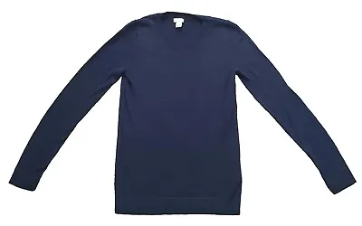 J. Crew Long Sleeve Crewneck Navy Blue Sweatshirt Women's 2XS • $11.50