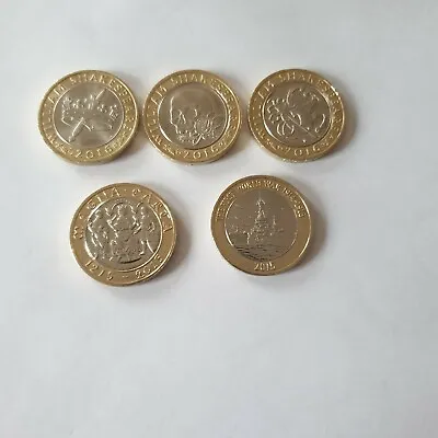£19.99 • Buy Rare 2 Pound Coin Job Lot, Good Condition.