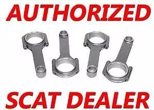 Honda Scat H-beam Connecting Rods B20b4 B20z2 B20b Dohc Ls Vtec Arp 2000 Bolts • $349.95