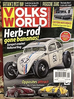 Volks World Magazine January 2024 Herb Rod Gone Bananas • $14.49