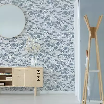 Superfresco Easy Blue/Grey Meadow Silhouette Wallpaper (Was £16) • £6