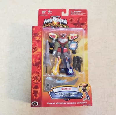 Power Rangers Super Legends Retrofire Mighty Morphin Dino Megazord NIP • $30