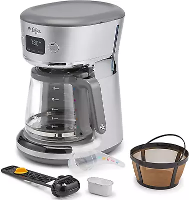 Mr. Coffee Easy Measure 12 Cup Programmable Maker With Gold Tone Reusable • $101.60