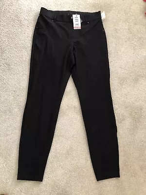 Hue Black Pants  $42 Stretch Essential Denim Leggings 1X  NWT • $21.90