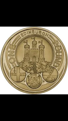 Edinburgh 1 Pound Coin 2011 Capital City Circulated • £16