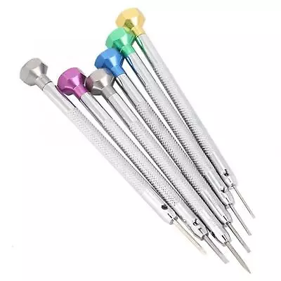 6Pack Precision Steel Screwdrives Watch Jewelry With Blades Watchmakers Tools • $21.78