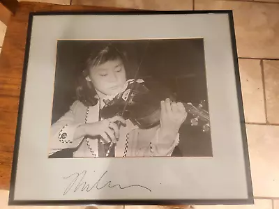 Midori Goto Signed Photo. B 1971. Japanese American Violinist • $125
