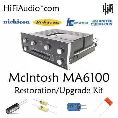 Mcintosh Ma-6100 Amplifier  Parts Kit For Premium Restoration Service • $177.50