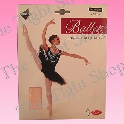 £4.99 • Buy Childrens Ballet Convertible Tights - Theatrical Pink - 3 Sizes