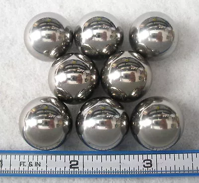 Eight (8) 3/4  Soft Carbon Steel Cores Drillable~ Made In USA • $5.95