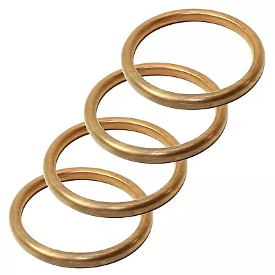 $16.99 • Buy New 4-Pack Exhaust Pipe Gasket For Honda VF1100C V65 Magna 1983 1984 1985 1986