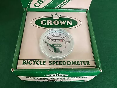Crown Bicycle Speedometer New In Box • $79.50