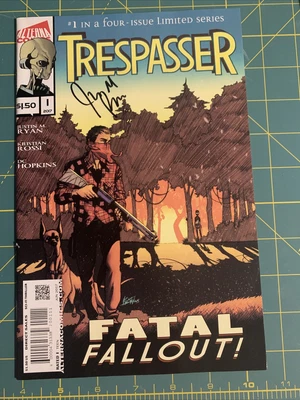 $49.99 • Buy Trespasser #1 (2017) Alterna Comics Signed By Author Optioned
