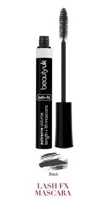 Lash FX Black Mascara Extreme Volume Black Length Smudge Free Bestselling • £9.95