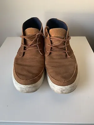 Lacoste Brown Clavel Suede Chukka Boots Size 10 US • £56.26