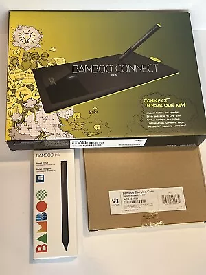 Bamboo Connect Pen Carrying Case Smart Stylus Bundle CTL-470 NIB New Sealed • $25