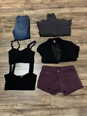 Women’s H&M Divided Mixed Lot Of 6 Pieces Size XS-S 6 And 25 • $10