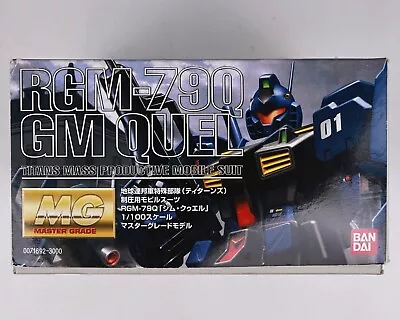 Bandai - 1/100 MG Gundam - RGM-79Q GM QUEL - Titans Mass Production Mobile Suit • $46