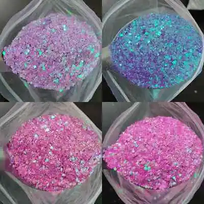 1KG Mixed Size Holographic Nails Sequins Flakes Nail Art Decorations Body/Face • $84.56