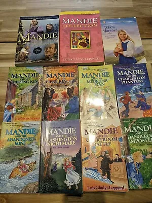 LOT Of 11 MANDIE Books  • $35