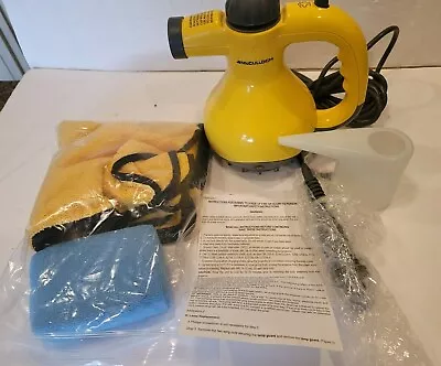 McCulloch Handheld Steam Yellow Cleaner MODEL MC1226 With Accessories • $39.99