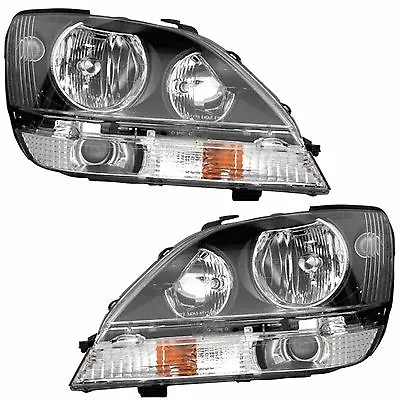 Fleetwood Revolution 2016 2017 Black Pair Headlights Head Lights Rv • $290