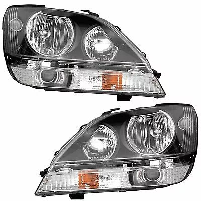 Fleetwood Revolution 2017 Black Pair Led Headlights Head Lights Lamps Rv • $270