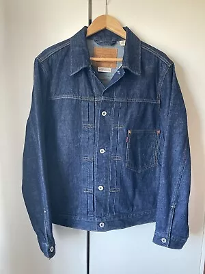 Levis Type I Denim Jacket Selvedge Premium Big E Medium (fits Large) Unworn • £100