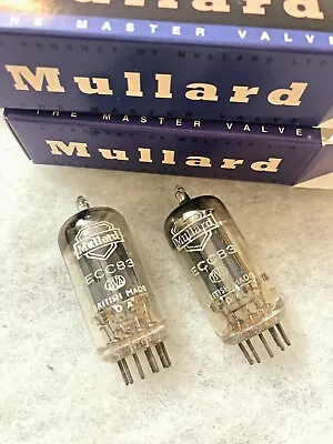 Mullard ECC83 12AX7 MC1 1956 Winkle Glass Square Getter Tested On Avo CT160 Rare • $850
