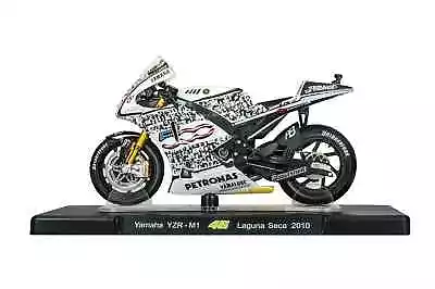 VALENTINO ROSSI Yamaha YZR-M1 2010 MotoGP Bike - Collectable Model - 1:18 Scale • £19.99