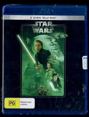 Star Wars Return Of The Jedi VI (Blu-Ray 1983)  2 DISC Brand New  • $15.99
