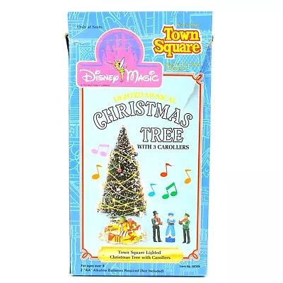 Disney Magic Town Square Christmas Tree 3 Carollers Disney Work Exclusive • $24.94